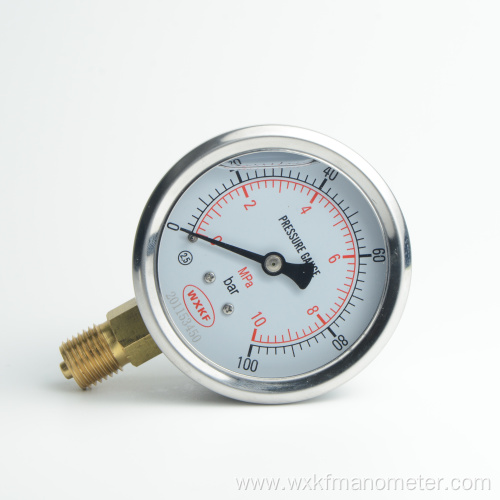 YN40BF with bottom Shock prroof Pressure Gauge